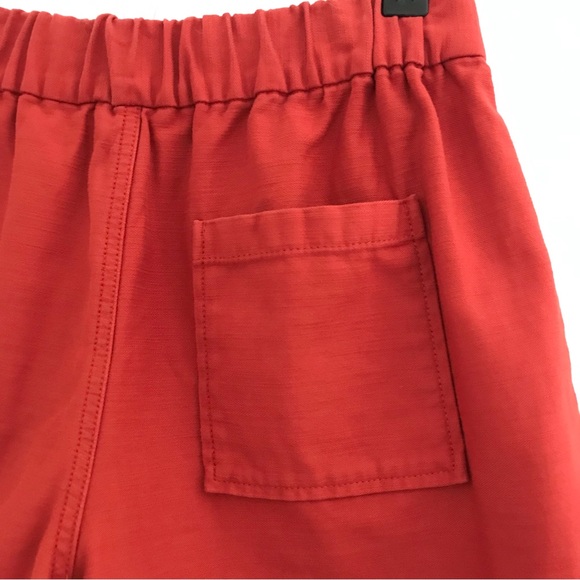 J. CREW Pull-On Camp Short Spiced Cayenne Elastic Waist - Picture 7 of 13